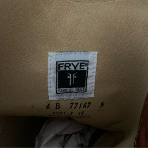 Frye  Melissa Button Leather Calf High Riding Boots - Picture 12 of 13